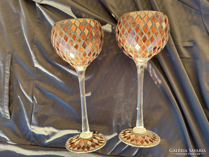 Eladó mozaik kirakású kelyhek (2 darab)