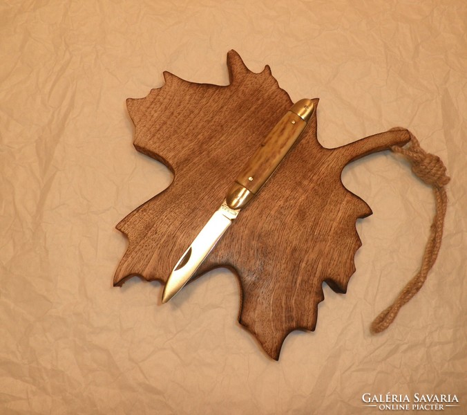 Régi Nagy Zoltán bicska, megújulva. Gyűjteményből. Kés, bicska, tőr, borotva.