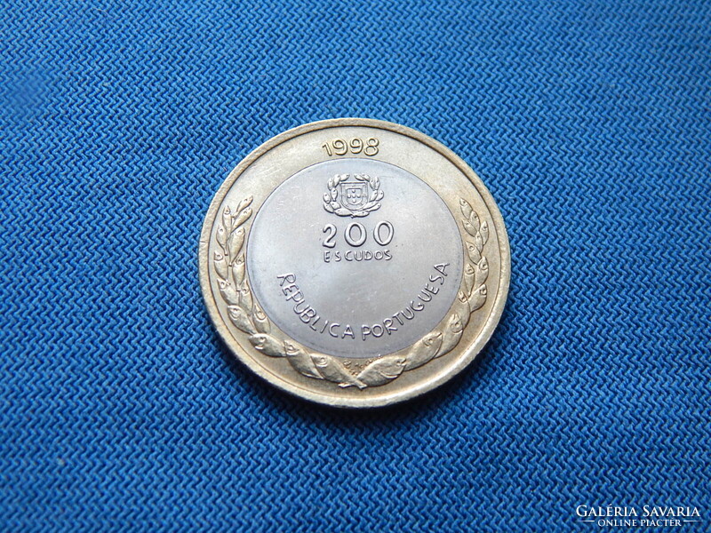 Portugália  200 Escudos  1998