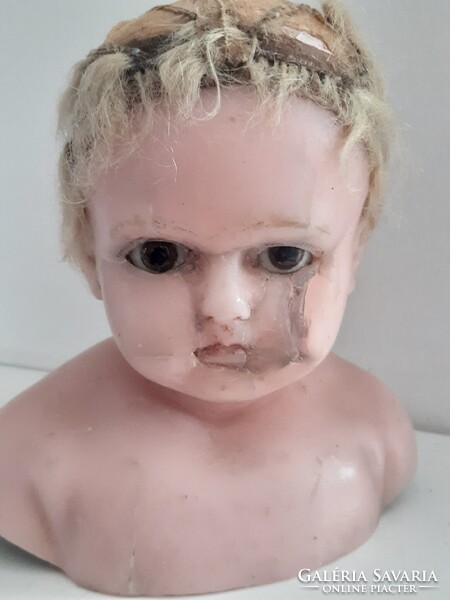 KÜLÖNLEGES BABÁK 7: NAGYON RÉGI VIASZ BABAEJ ROSSZ ÁLLAPOTBAN