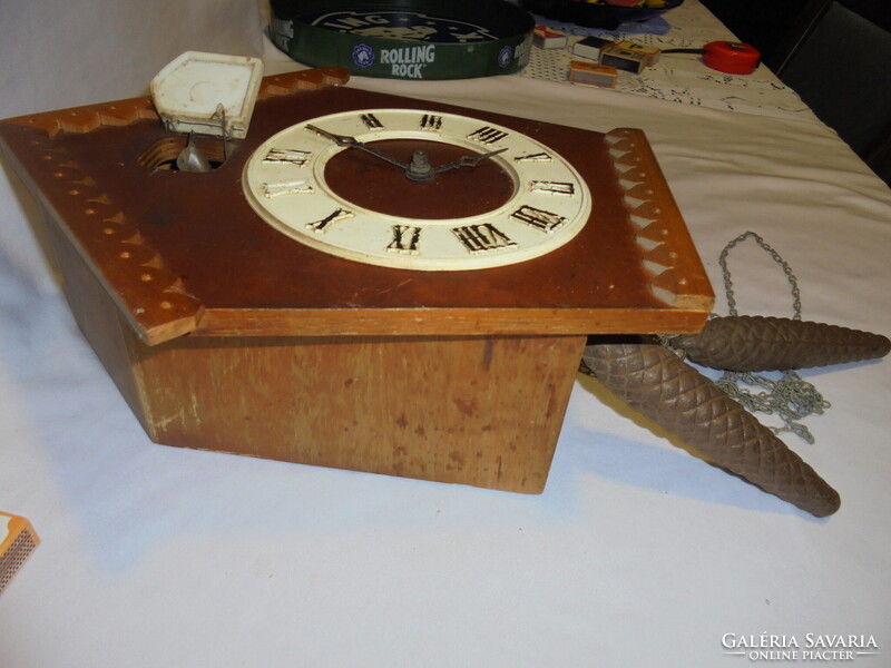 Majak kakukkos óra, falióra - fa tokos