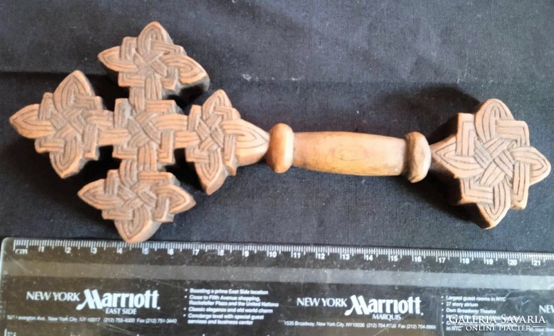 Old key to a church from France