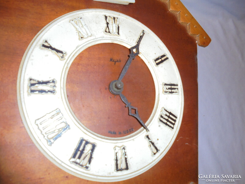 Majak kakukkos óra, falióra - fa tokos