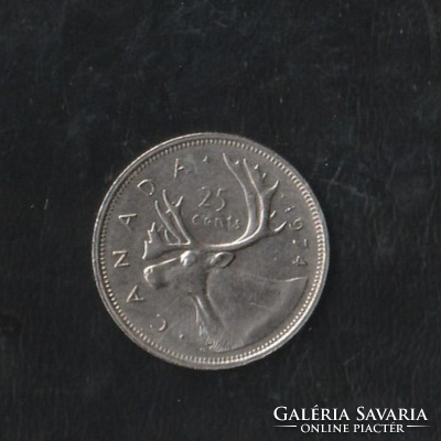 25 cents Canada 1974 ( 2 )