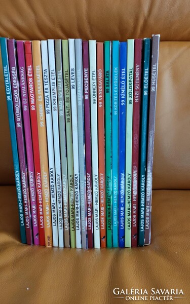 Lajos Mari / Hemző Károly - 99 saláta 33 színes ételfotóval 850,-Ft/db