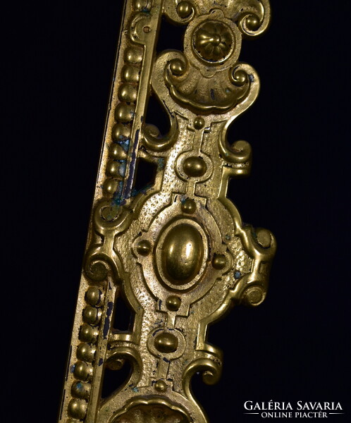 XX. sz ANTIK HISTORIZÁLÓ ASZTALI FOTÓ - FÉNYKÉP KERET ! TELJESEN RÉZ !!!