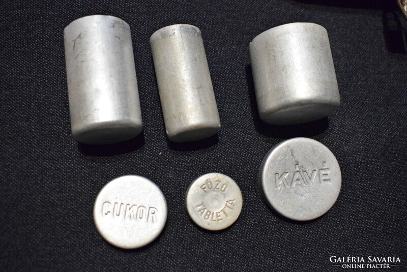 Sport Presso régi túra kiránduló kemping kávéfőző készlet módosított Fémfeldolgozó V. Szeged