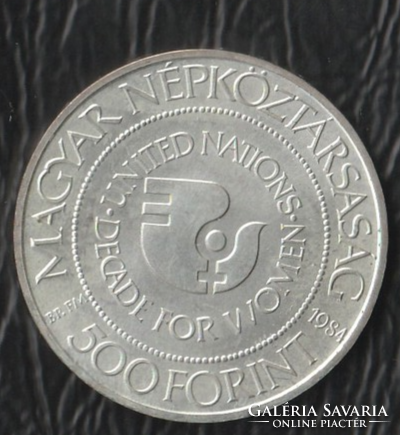 500 Forint 1984 ENSZ Nők Évtizede
