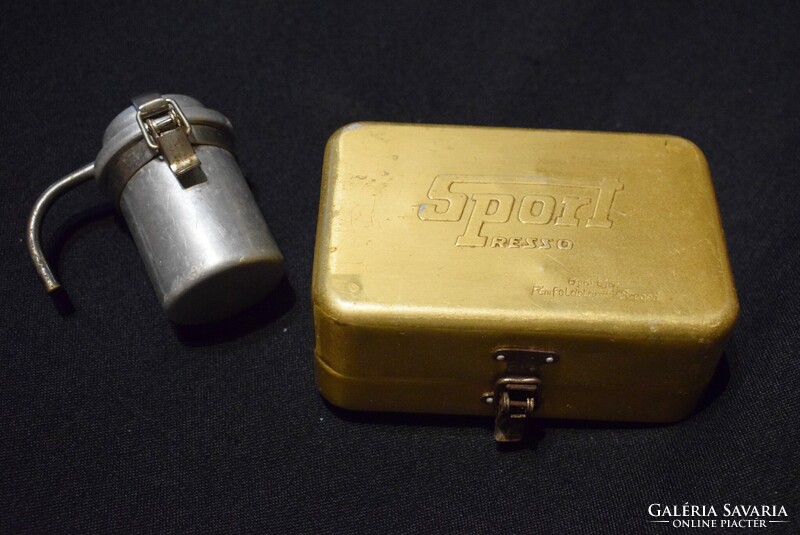 Sport Presso régi túra kiránduló kemping kávéfőző készlet módosított Fémfeldolgozó V. Szeged