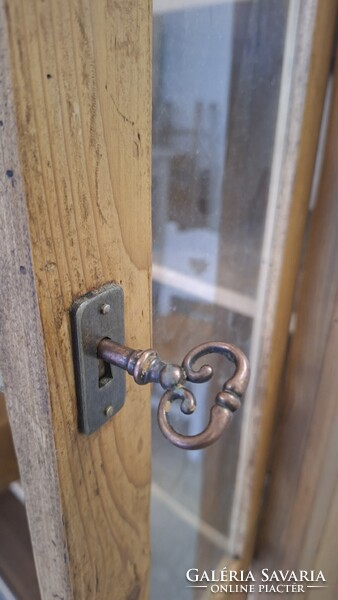 Vitrin tálalószekrény komód sokfiókos komód