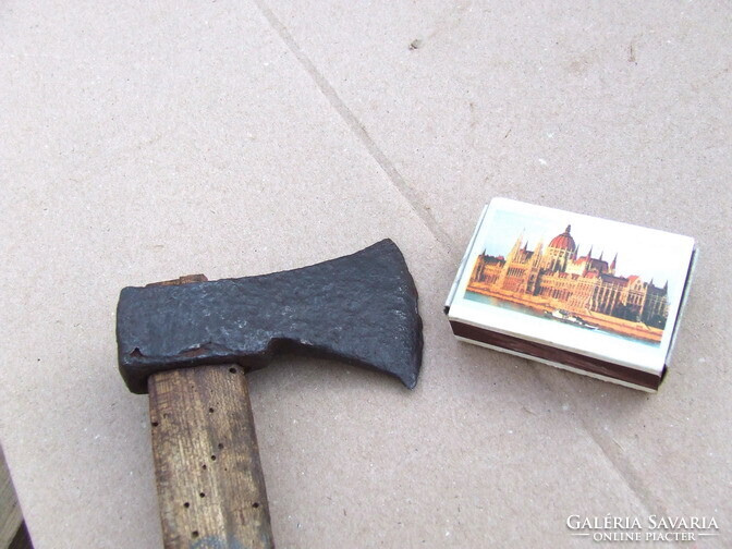 Antique forged axe small axe sharp axe