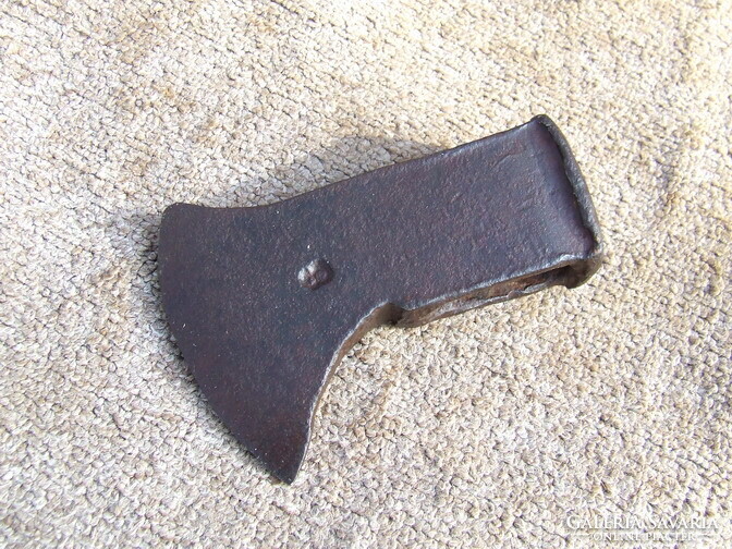 Old forged axe