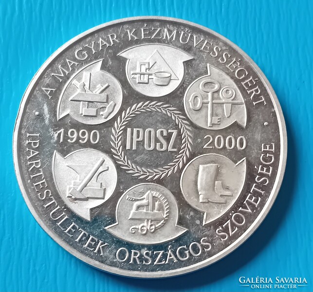 IPOSZ ( Ipartestületek Szövetsége) emlékérem , Millenium 2000