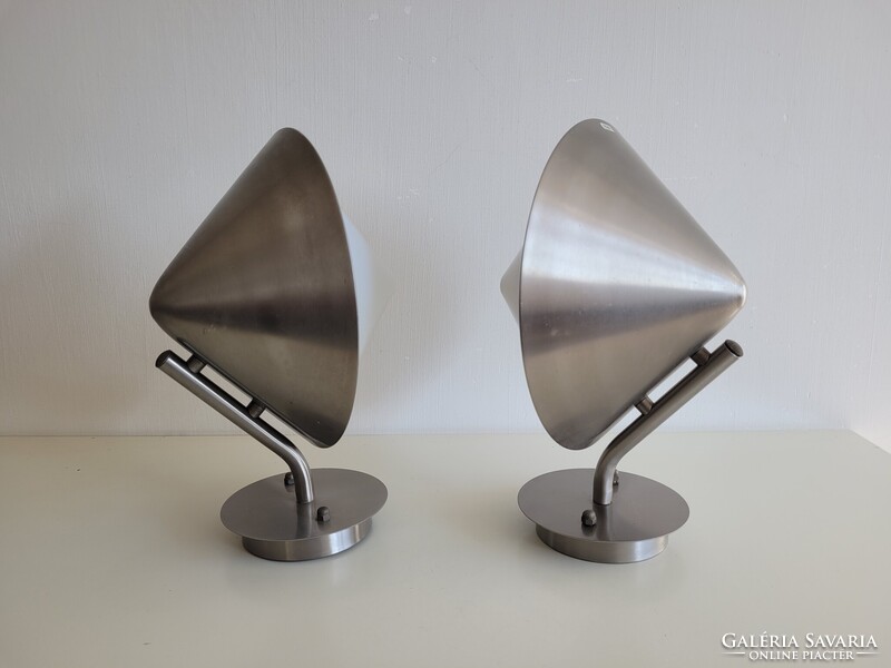 2 db retro kültéri inox falikar rozsdamentes fali lámpa