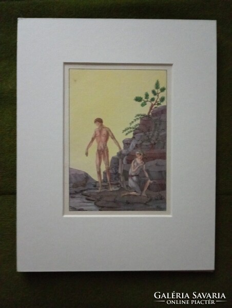 Friz Löb litográfia