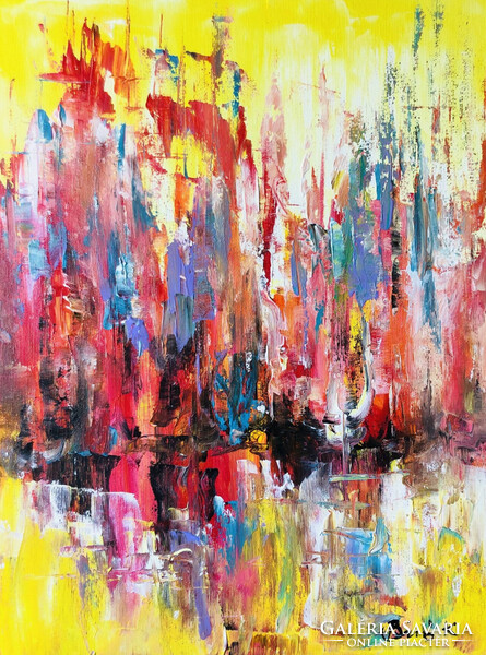 Tengeri táj. Igazi művészet a savarián. 40x30 cm olaj vászon  art by Konrad Biro. Csak egyszer !