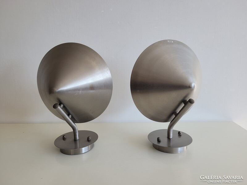 2 db retro kültéri inox falikar rozsdamentes fali lámpa