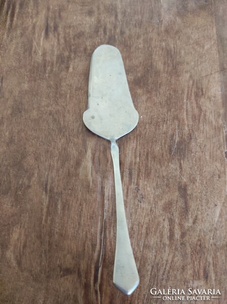 Alpakka süteményes lapát, szedőeszköz