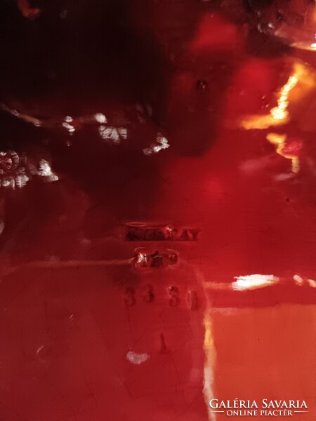 Antik Zsolnay eozin mázas Anonymus figura