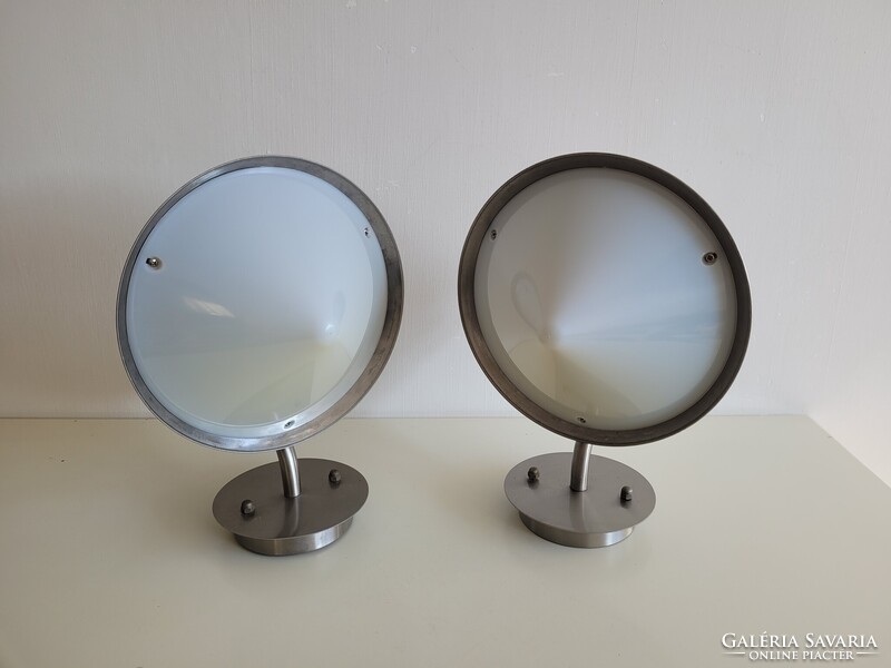 2 db retro kültéri inox falikar rozsdamentes fali lámpa
