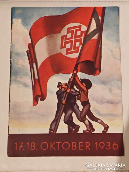 Történelmi, -politikai havilap, A4.1936.Korának megfelelő állapotú újság.