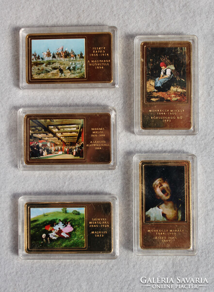 A magyar festészet remekművei (5 darab)