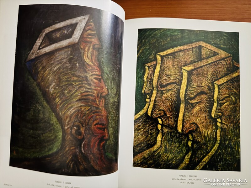 SZURCSIK JÓZSEF (1959) Dedikált művészeti album Lugosi Lugo Lászlónak