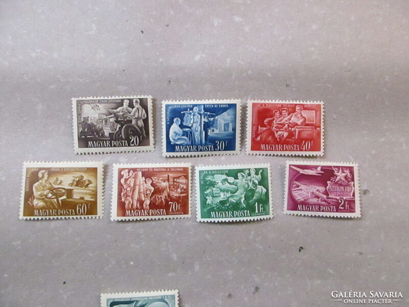 1951. Az ötéves terv eredményei**