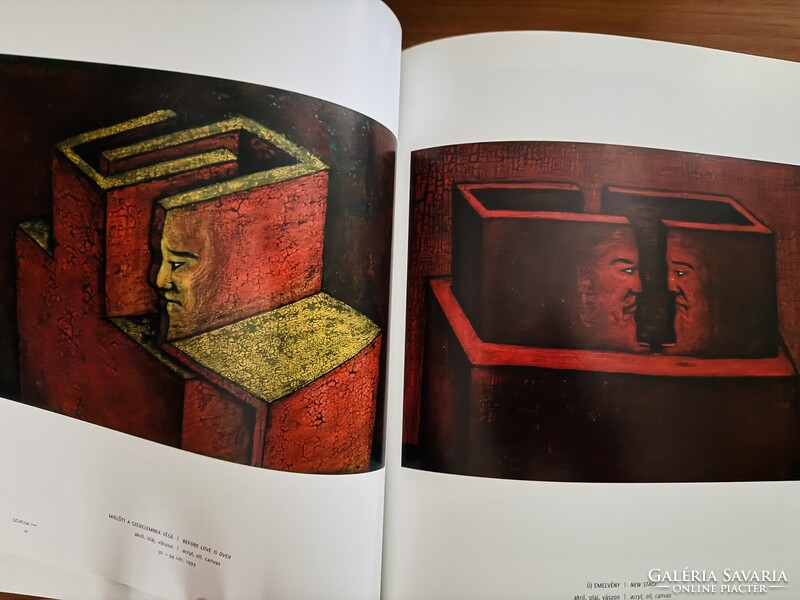 SZURCSIK JÓZSEF (1959) Dedikált művészeti album Lugosi Lugo Lászlónak