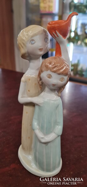 Extra ritka art deco figura.