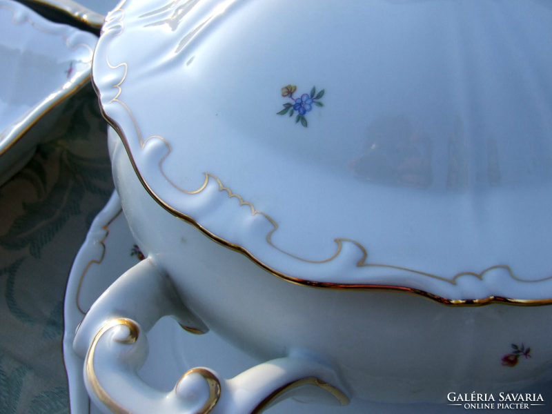 ZSOLNAY ÉTKÉSZLET, 42 darab