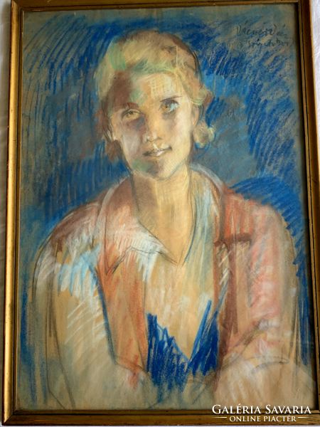 Diener Dénes Rudolf (1889-1956) Női portré