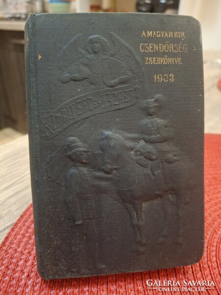 A Magyar Királyi Csendőrség Zsebkönyve 1903.