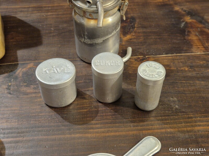 Retro Sport Presso Kávéfőző Készlet 2 Személyes