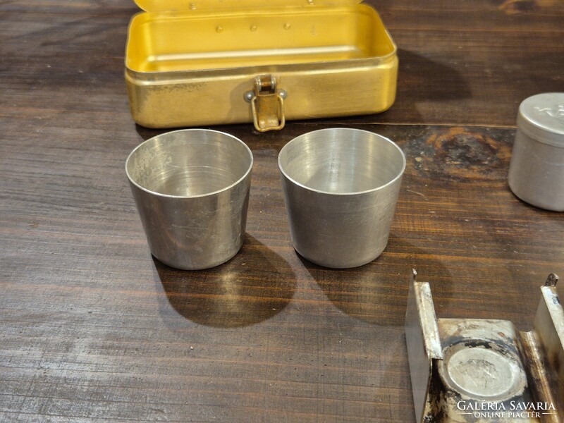 Retro Sport Presso Kávéfőző Készlet 2 Személyes