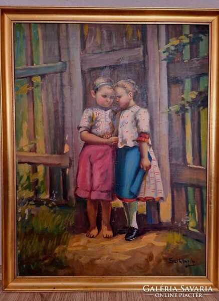 Híres festő gyönyörű festménye