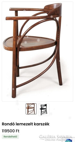 Thonet No. 81 Vintage Szék Székek Karosszék Étkezőszék Debreceni karosszékek Zöld étkezőszékek
