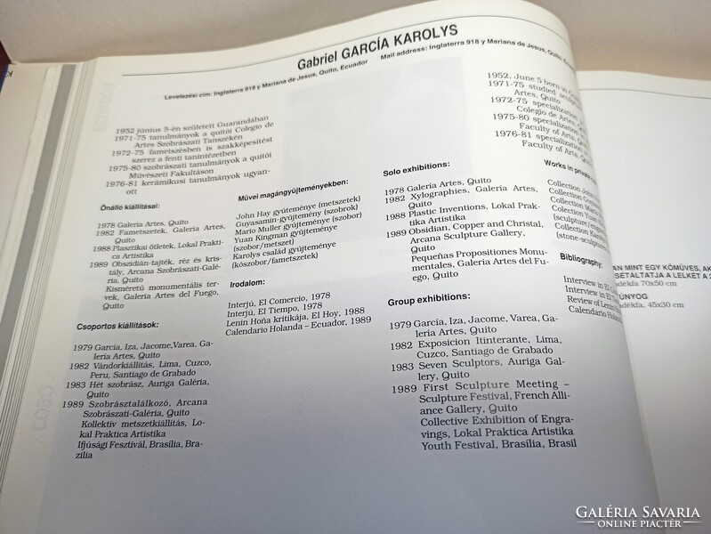 GABRIEL GARCIA KAROLYS RITKA KISPLASZTIKA SZOBOR