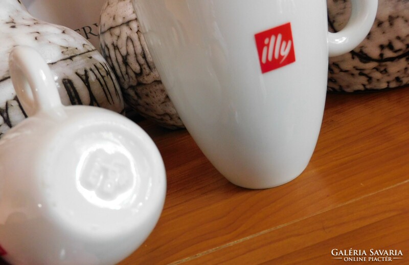 Illy logós Matteo Thun által tervezett bögre és csésze