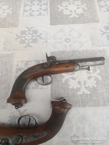 1800 As évek, antik párbaj pisztoly pár.