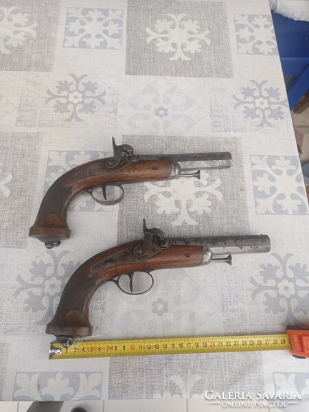 1800 As évek, antik párbaj pisztoly pár.