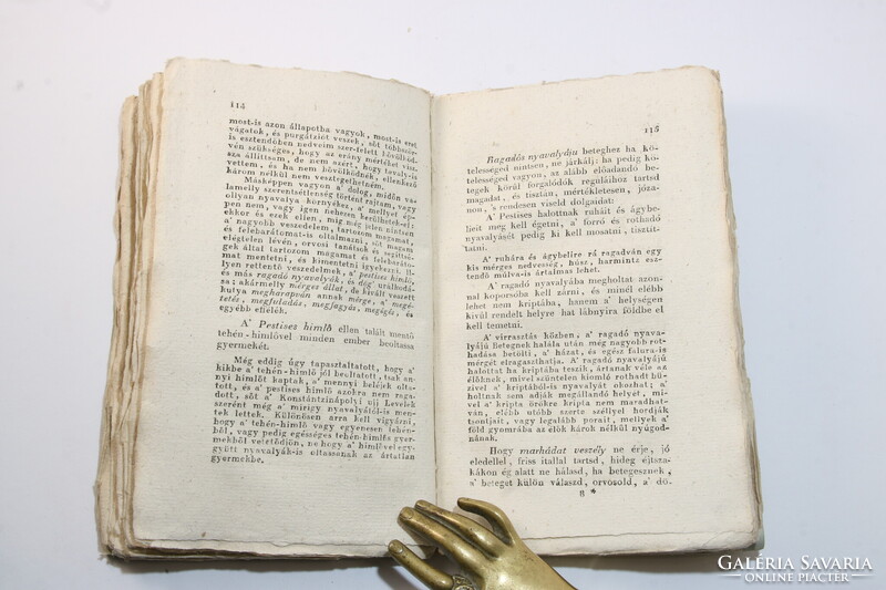 1818 - Zsoldos János - Diaetetika Ritka orvosi szakkönyv Szép körülvágatlan példány!!