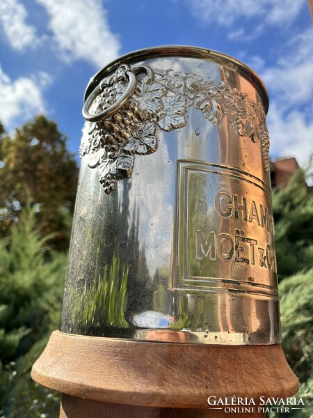 CHAMPAGNE CLUB - Moët & Chandon vintage pezsgőhűtő veder – Art Deco elegancia az 1930-as évekből