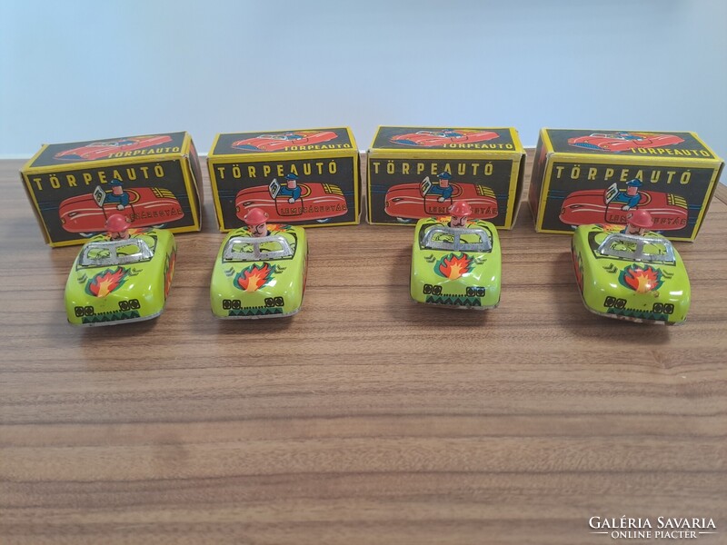 Lemezárugyár Törpeautó Castrol GTX lemez játék eredeti dobozzal