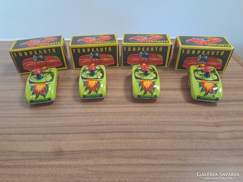 Lemezárugyár Törpeautó Castrol GTX lemez játék eredeti dobozzal