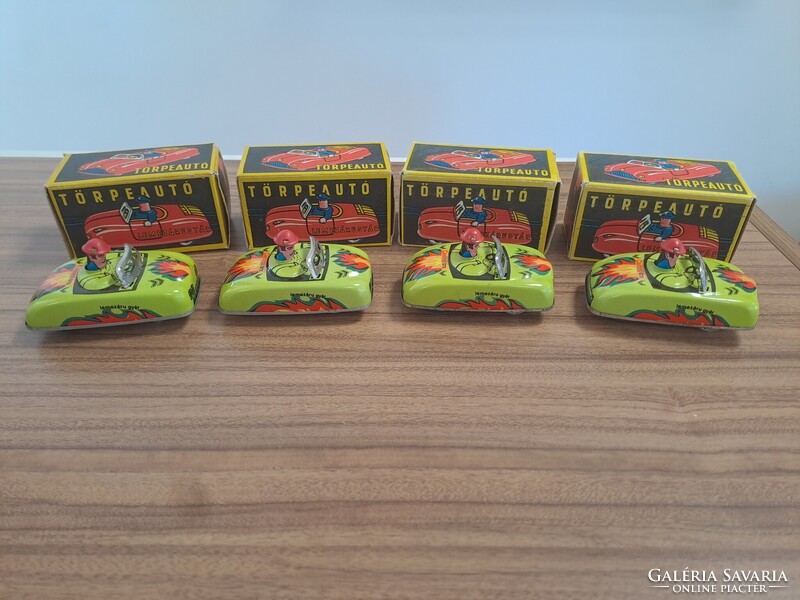 Lemezárugyár Törpeautó Castrol GTX lemez játék eredeti dobozzal