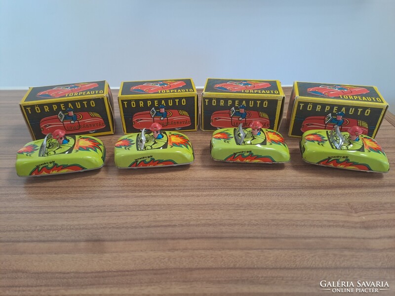 Lemezárugyár Törpeautó Castrol GTX lemez játék eredeti dobozzal