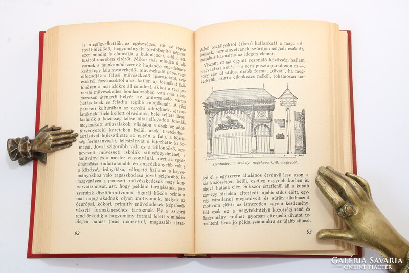 Dedikált - Ortutay Gyula - Kis magyar néprajz Első kiadás Szép példány!