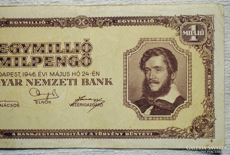 Egymillió Milpengő Pengő 1926-1946