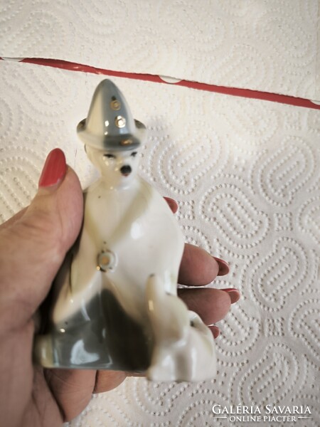 Ritka orosz Charlie Chaplin és a Kiskutya porcelán figura eladó!